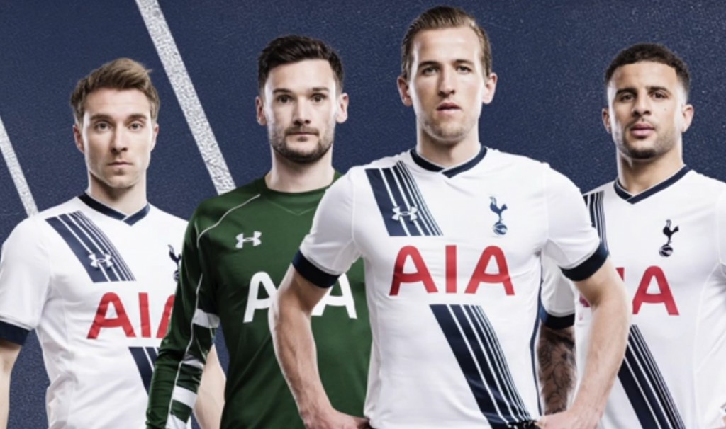 Tottenham 2015/16 Home Kit: In Pictures
