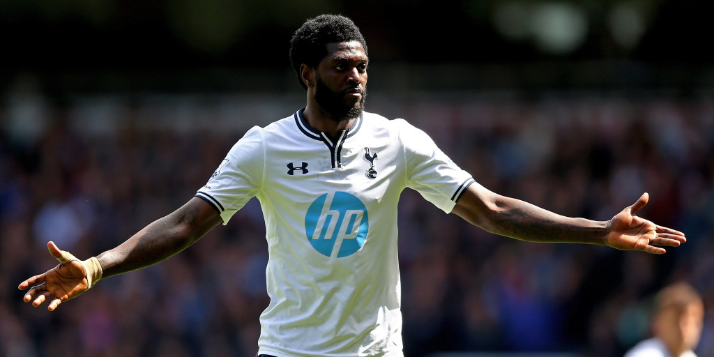 Adebayor back on West Ham’s radar