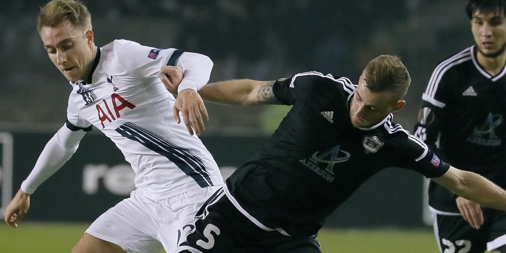 Match Report: Qarabag 0 -1  Tottenham Hotspur