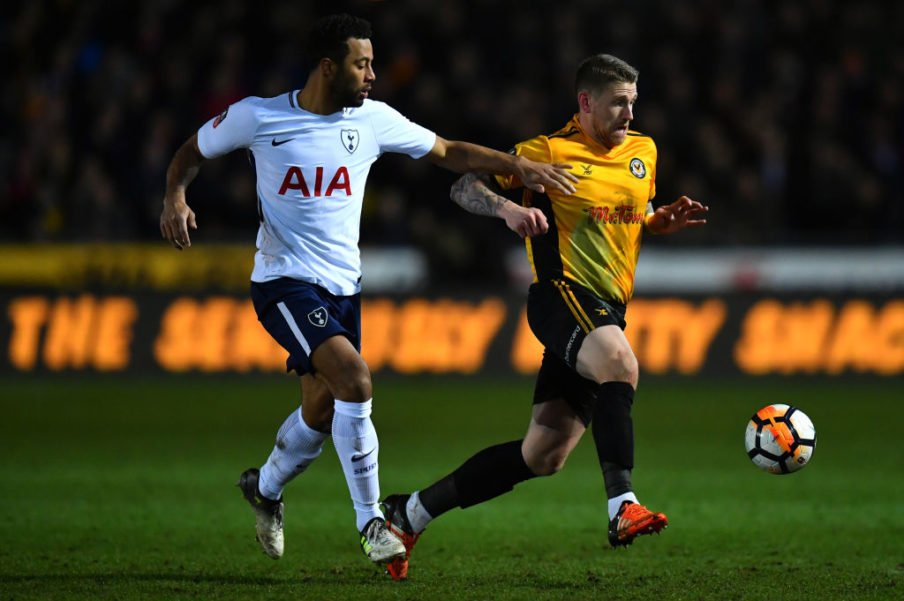 Newport County v Tottenham Hotspur - The Emirates FA Cup Fourth Round Dan Mullan/Getty Images Sport