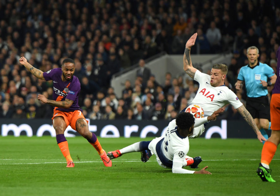 Tottenham Hotspur and Manchester City - UEFA Champions League Quarter Final: First Leg Mike Hewitt/Getty Images Sport