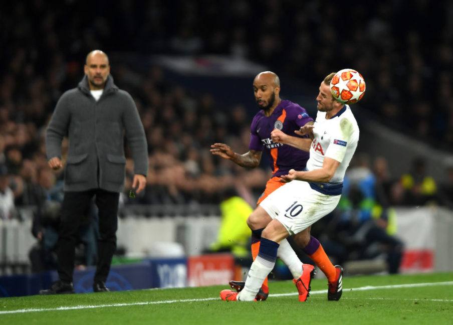 Tottenham Hotspur and Manchester City - UEFA Champions League Quarter Final: First Leg Mike Hewitt/Getty Images Sport
