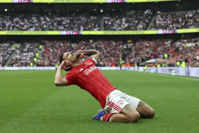 Morgan Gibbs-White aims sly dig at Tottenham after starring for Nottingham Forest in 3-0 win 