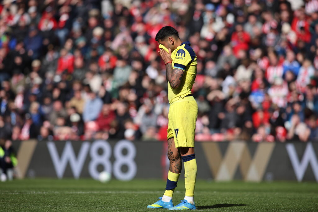 Cristian Romero criticised for leaving the pitch in tears during Tottenham’s 1-0 defeat to Sunderland