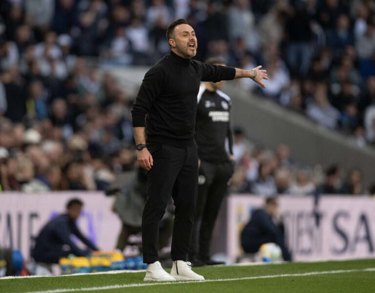Roberto De Zerbi names the Tottenham player he is ‘lucky’ to work with