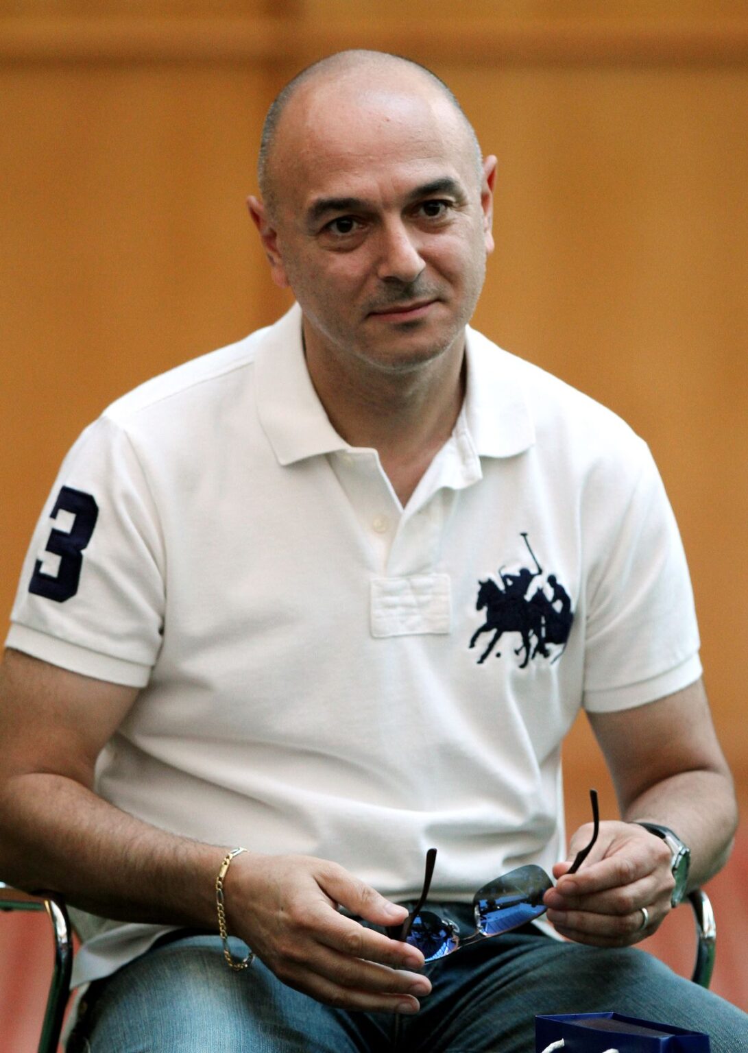 Daniel Levy at Tottenham Hotspur Stadium, used for Tottenham solar roof business analysis