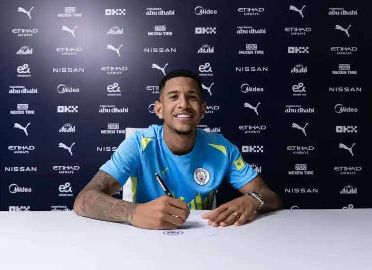 Savinho in Manchester City colours as Tottenham make him their top transfer priority