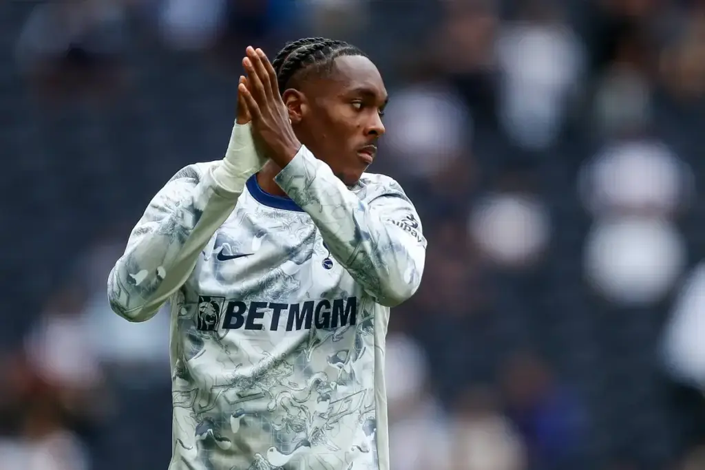 Watch: Mathys Tel scores stunning free-kick for Tottenham vs Sydney FC