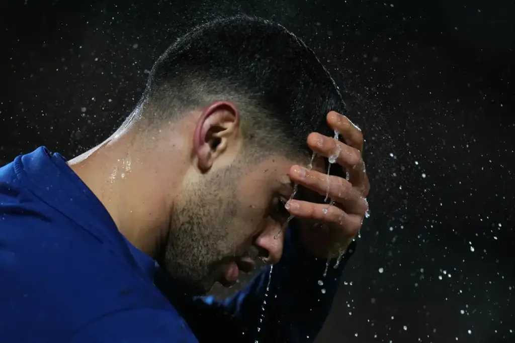 Cristian Romero pictured during a Tottenham Hotspur match